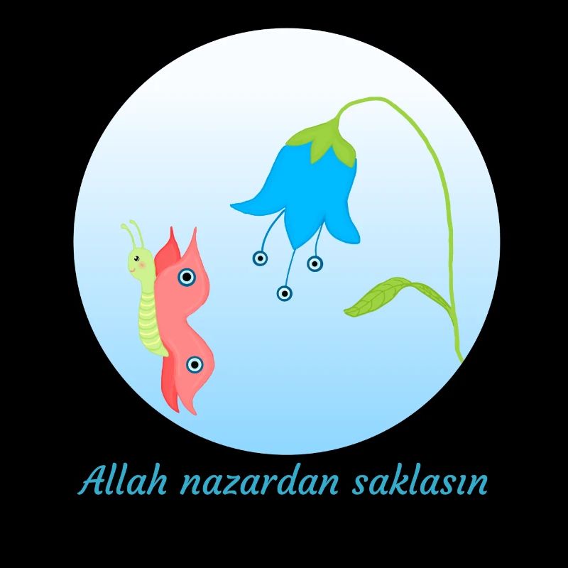 Nazar Evil Eye Protective Amulet Butterfly