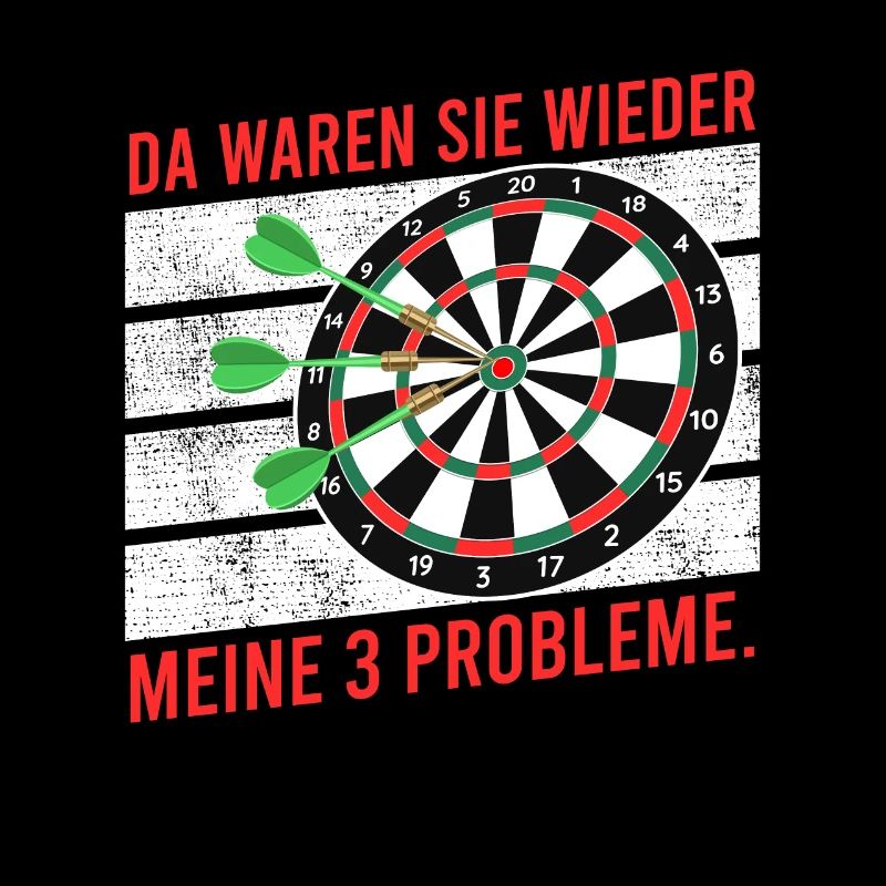 Il y a encore mes 3 problèmes de fléchettes joueurs de fléchettes