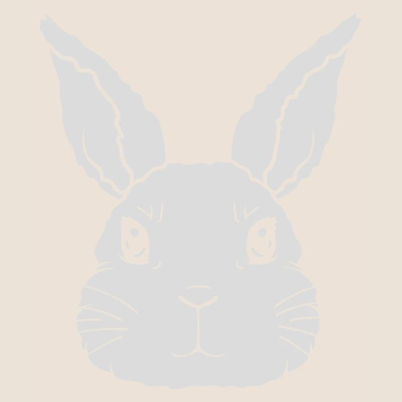 Petit visage de lapin mignon