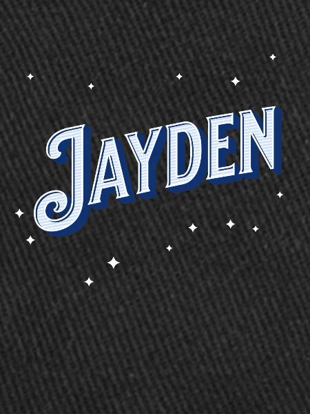 Jayden name personalized