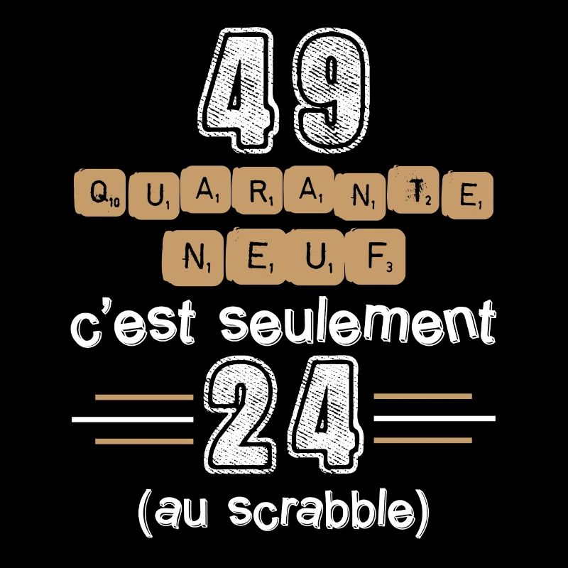 Anniversaire 49 ans, idée cadeau date de naissance
