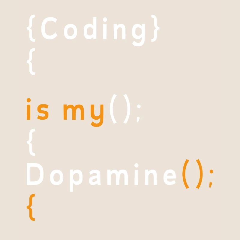 Drôle de codage est mon codeur de dopamine