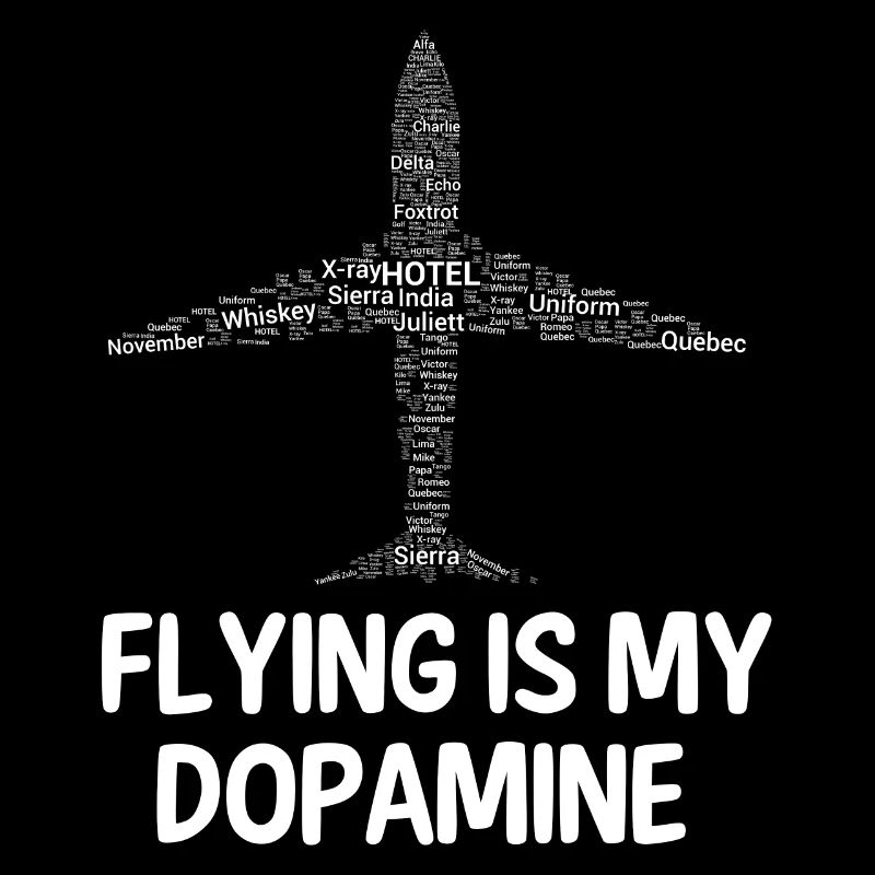Voler est mon pilote d’avion dopamine