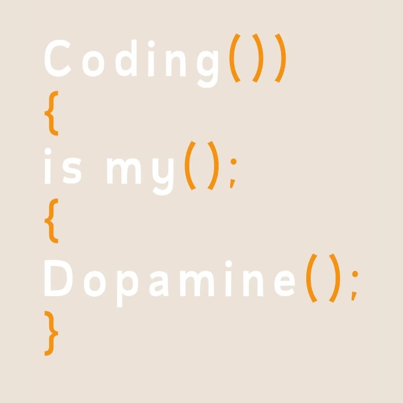Drôle de codage est mon codeur de dopamine