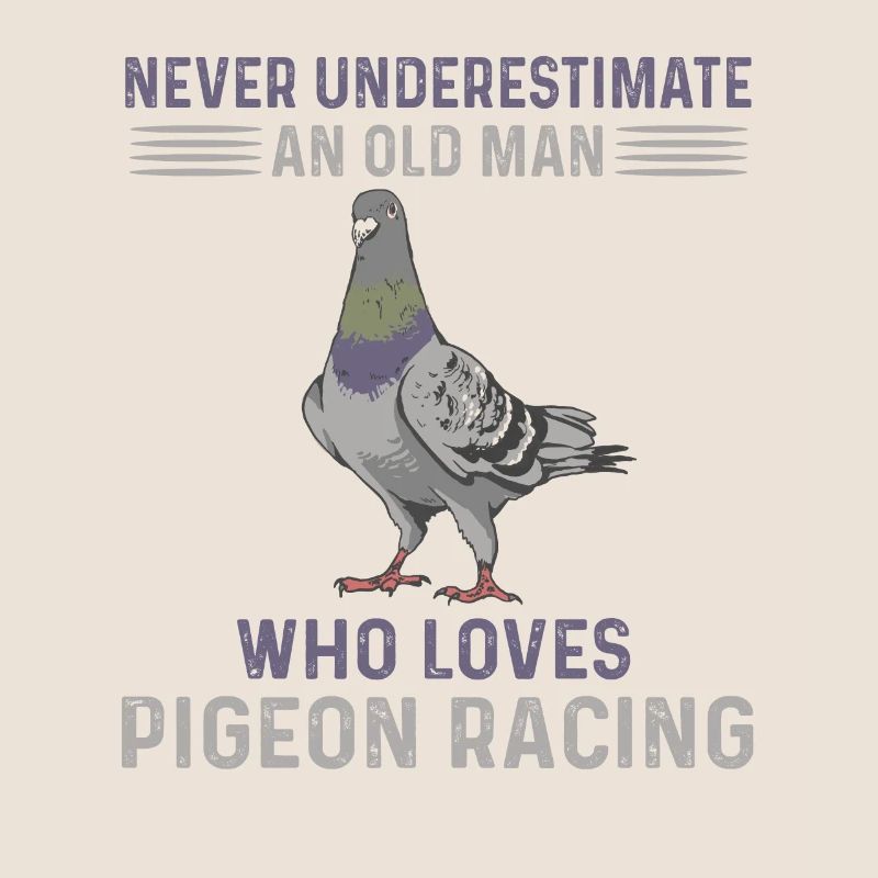 Pigeon race for men