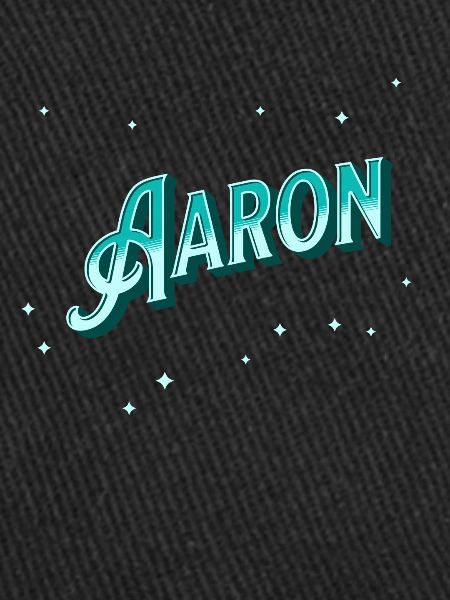 Aaron name personalized