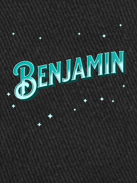 Benjamin name personalized