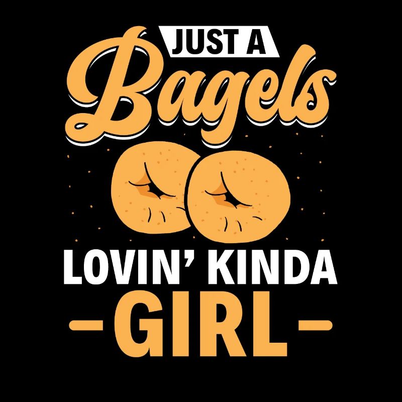 Bagel Spruch Geschenk