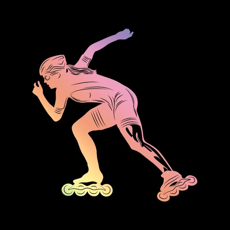 Inline Skates Silhoette