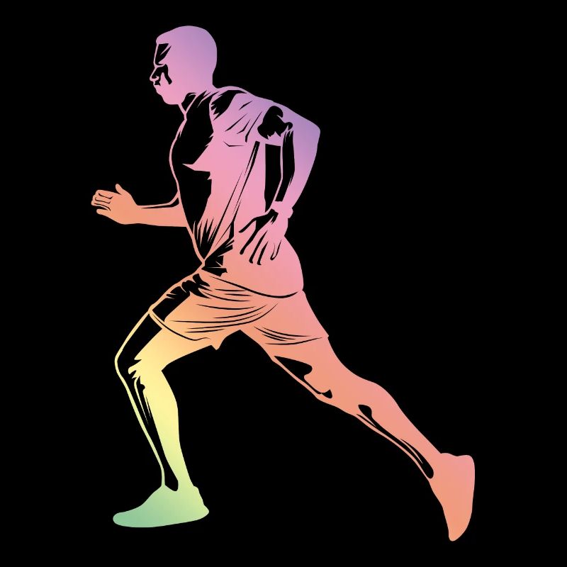 Silhouette de course