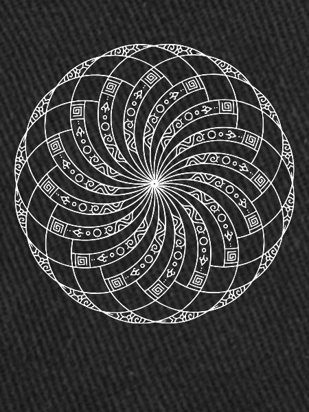 Mandala rotatif