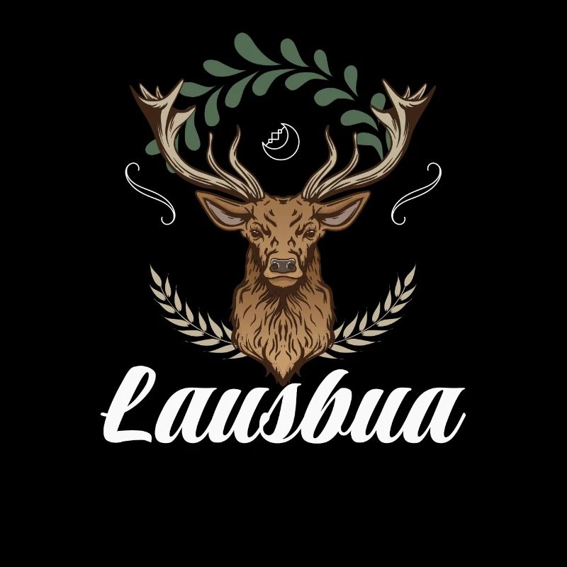 Lausbua Hirsch Lederhosen