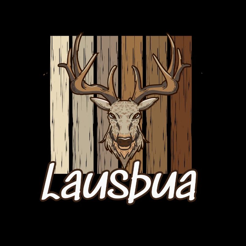 Lausbua Hirsch Lederhosen