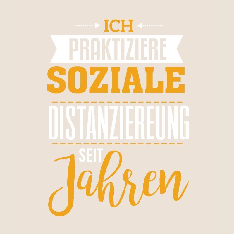 I've been practicing social distancing for years