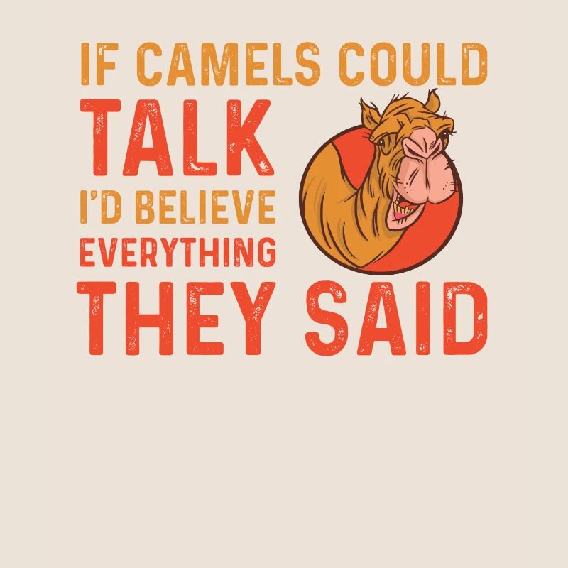 Funny camel saying