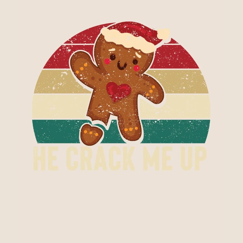 He makes me laugh Funny gingerbread man