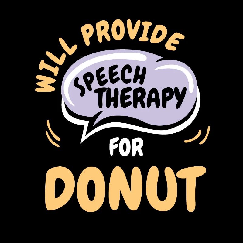 Provide Speech Therapy for Donut Funny Speech