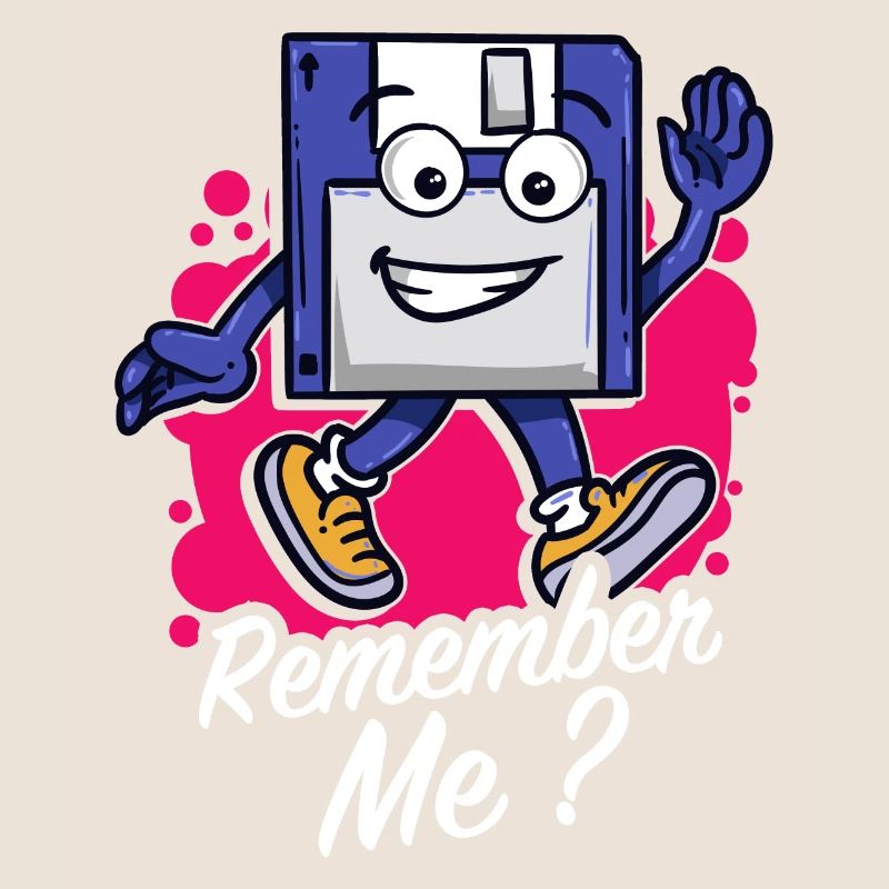 Programmeur Retro-diskette Disquette