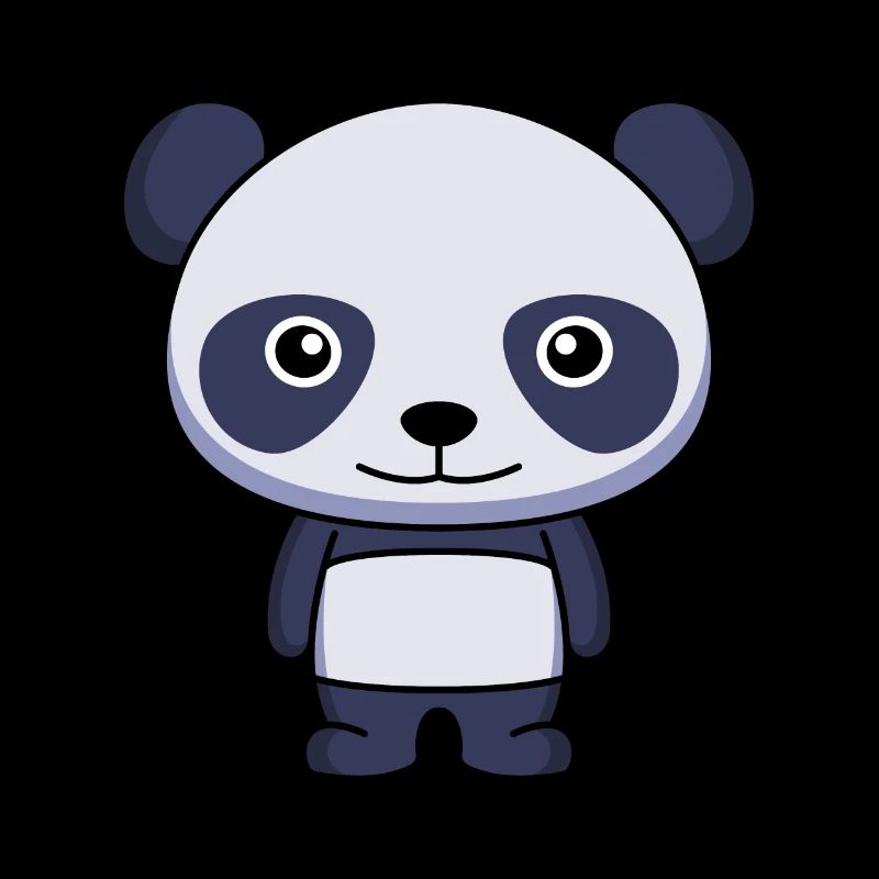 Panda Comic Animal