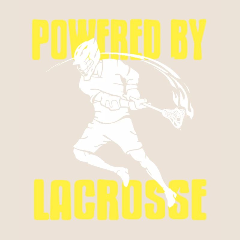 Powered By Lacrosse Retro Cool T-Shirt Présent
