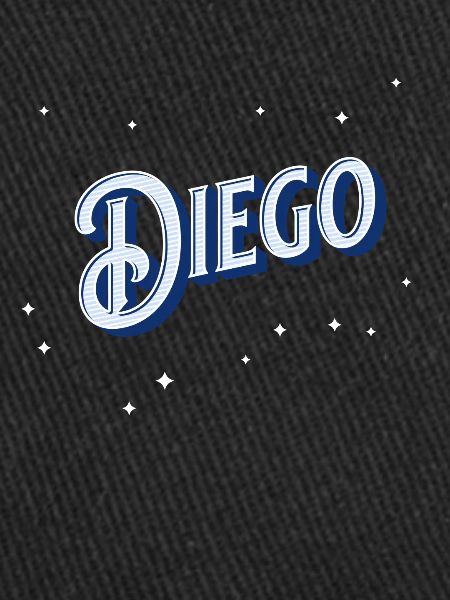 Diego names personalized