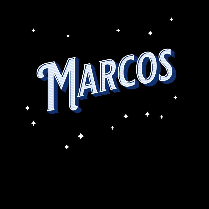 Marco's name personalized