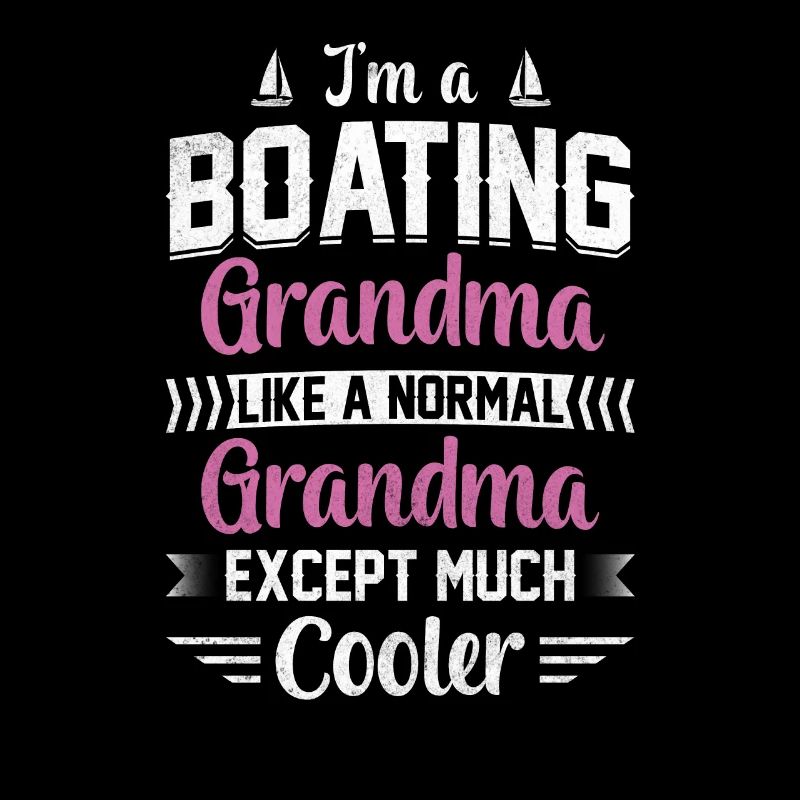 Im Une grand-mère de navigation de plaisance comme une grand-mère normale exceptée