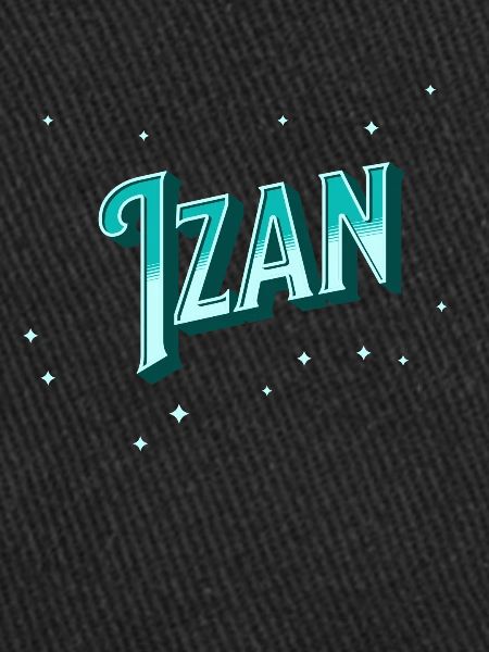 Izan name personalized
