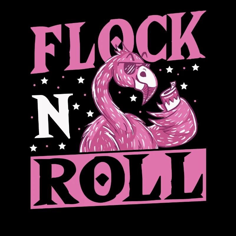 Flock n Roll Flamingo Rock and Roll