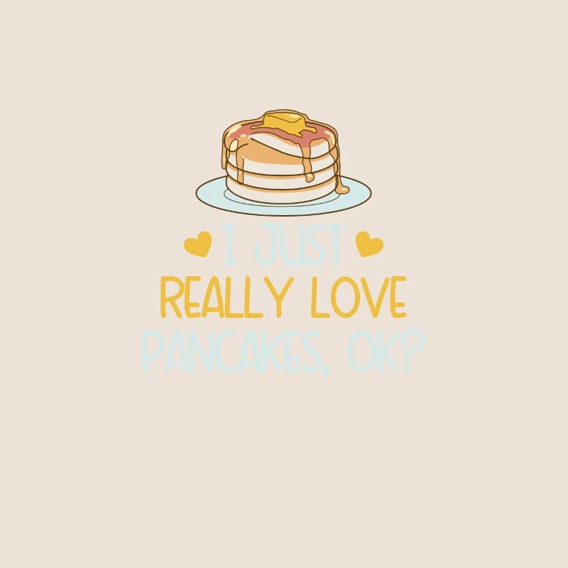 Pancake Lover Gift Pancake Dicton