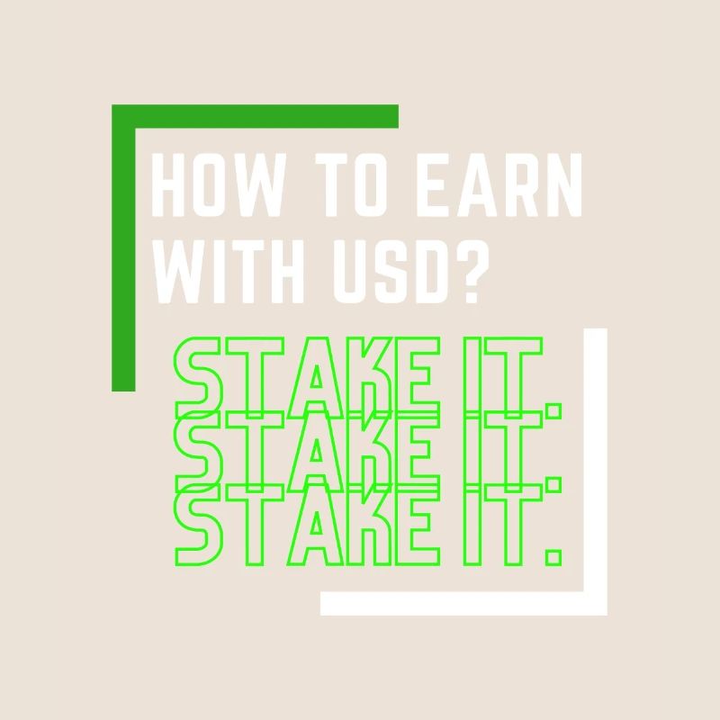How to earn with USD? Use it.