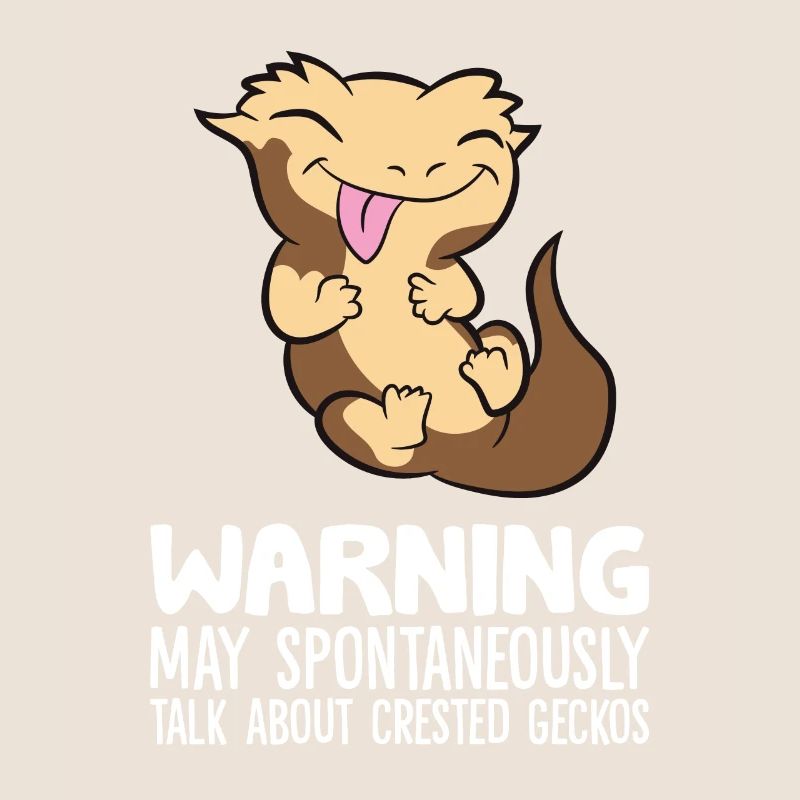 Crested Gecko May Spontaneously Talk About