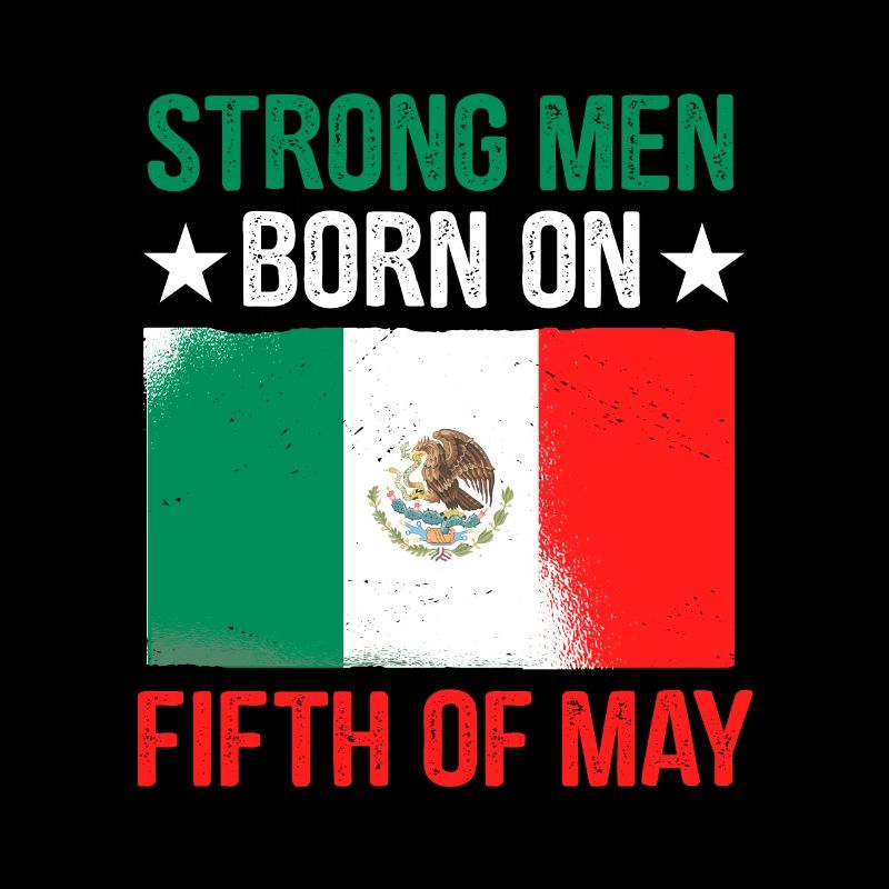de Mayo 5. Mai Geburtstag Mexiko Patriotisch Mexik