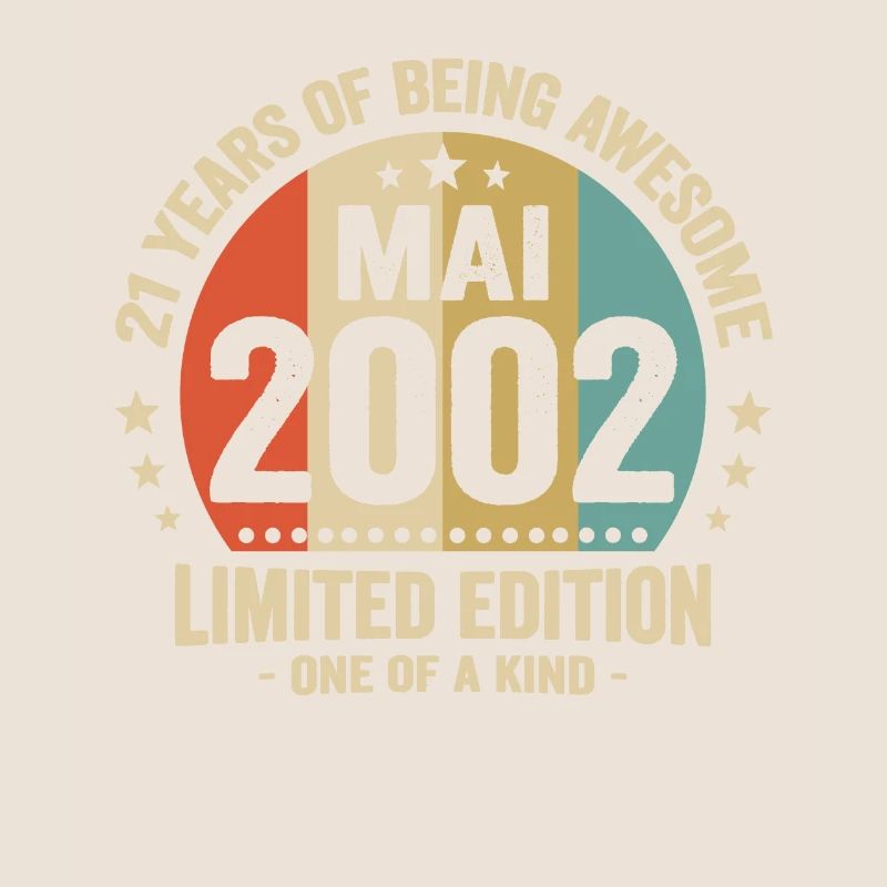 May 2002 21 Years Anniversary Vintage Gift Idea