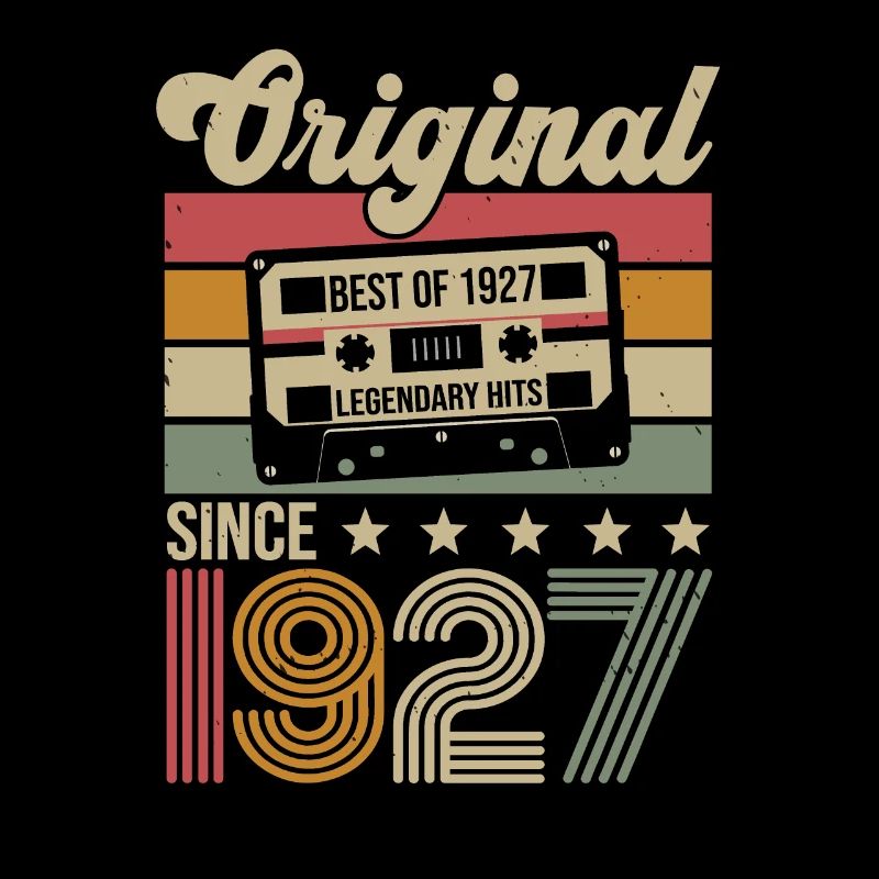 Vintage Geburtstag Original Geschenkidee 1927
