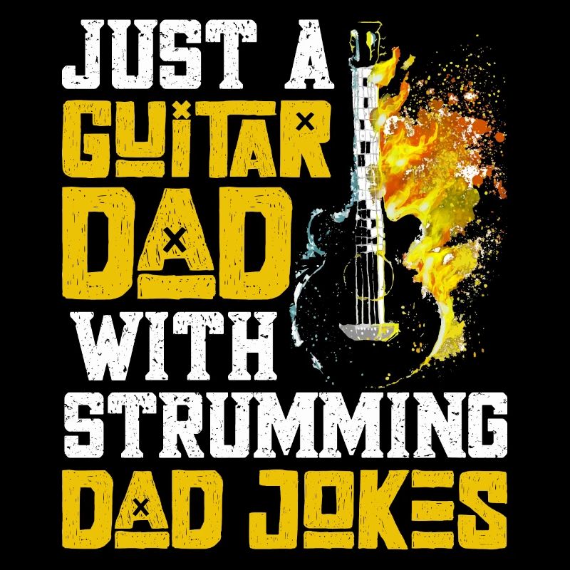 Guitar Papa Guitariste Guitariste