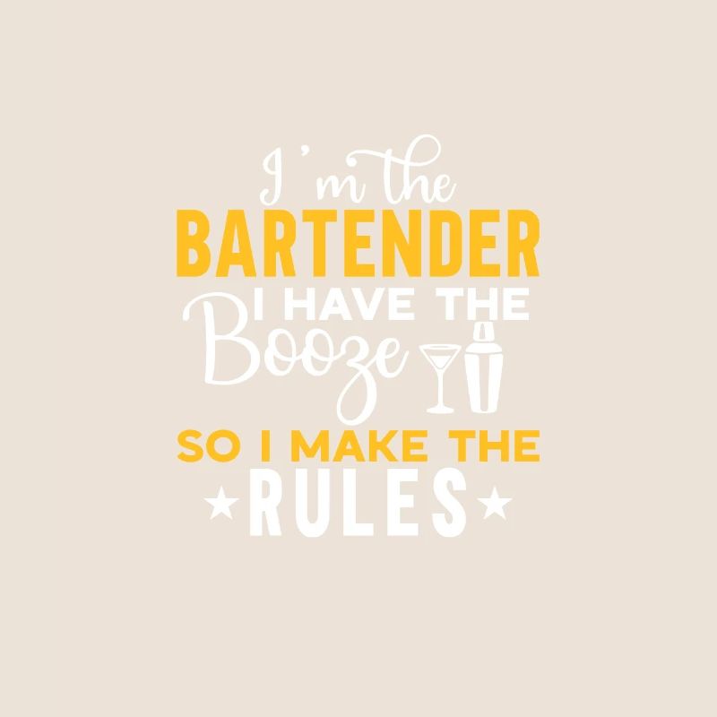 Barkeeper Geschenk Mixologist Spruch Bar