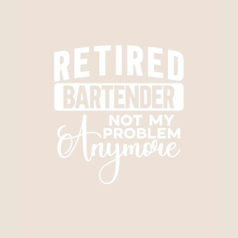 Barkeeper Geschenk Mixologist Spruch Bar