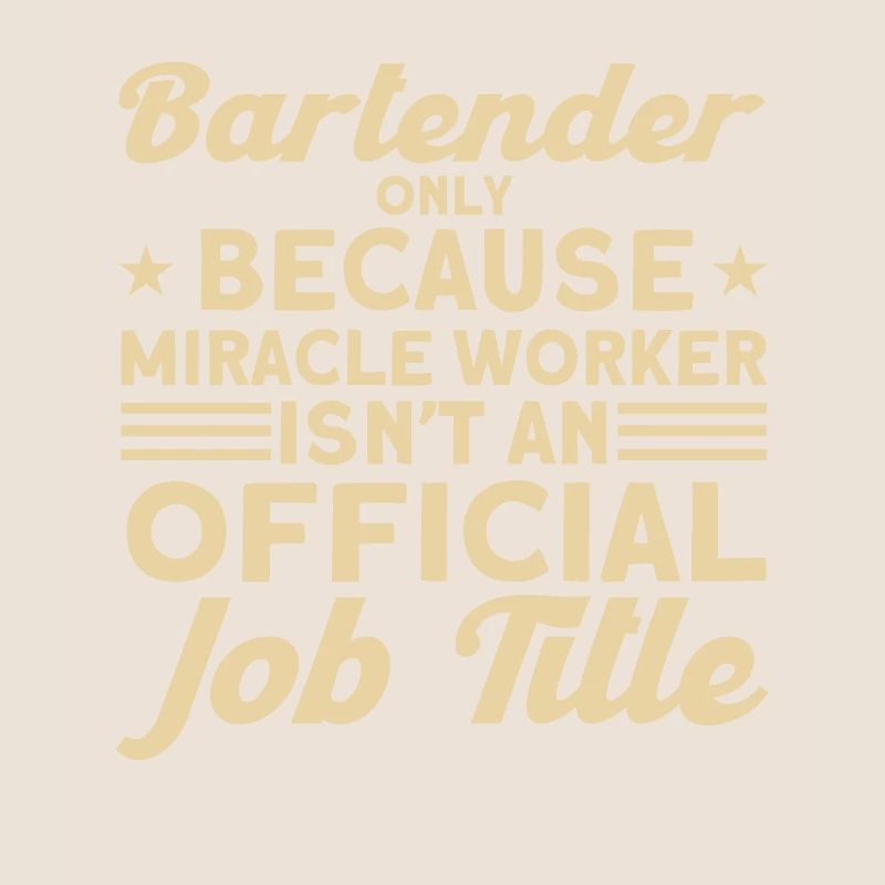 Barkeeper Geschenk Mixologist Spruch Bar