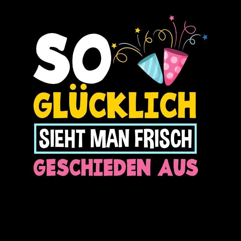 Glück Geschieden Scheidung Party