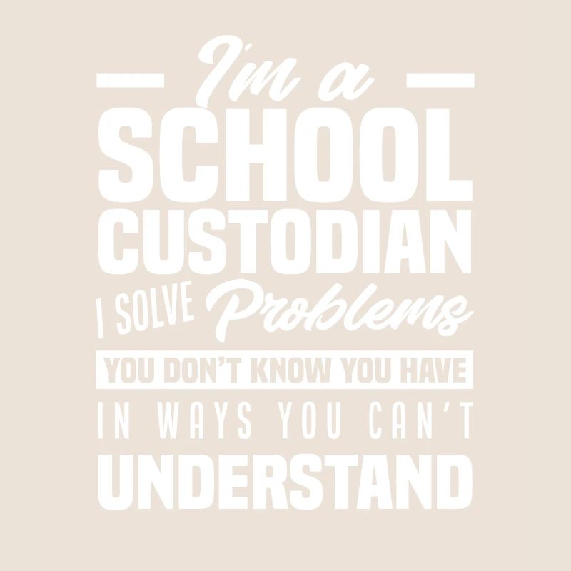 School Caretaker Problem Solver Gift