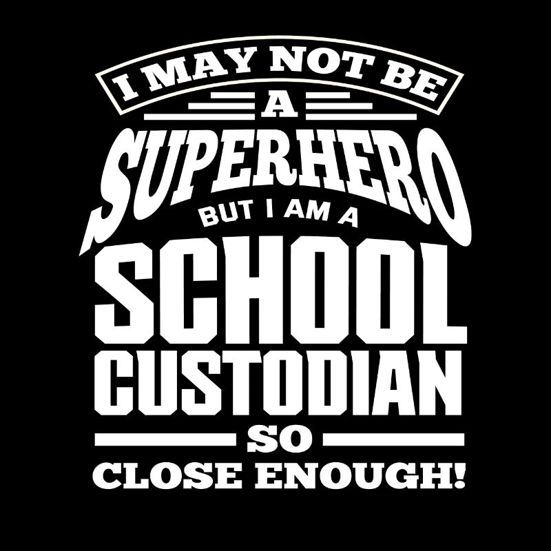 Super-héros concierge d’école