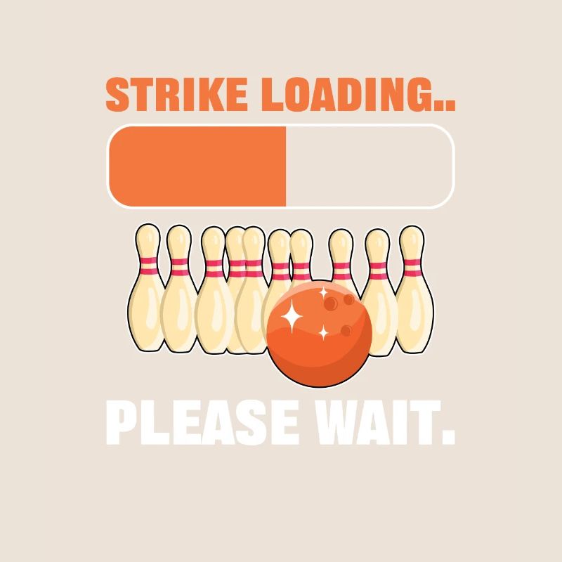 Strike Loading S’il vous plaît attendre Bowling Bowler