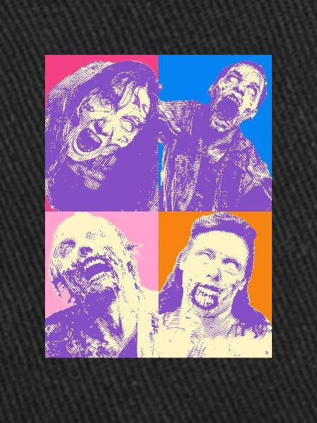 Zombie Halloween Pop Art