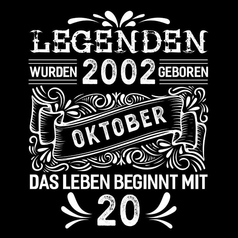 Octobre 2002 - Cadeau de 20e anniversaire. Légende.