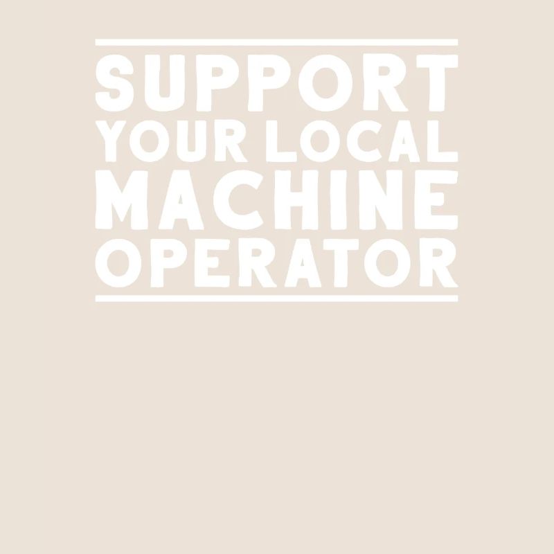 Machine and plant operator Machine operator