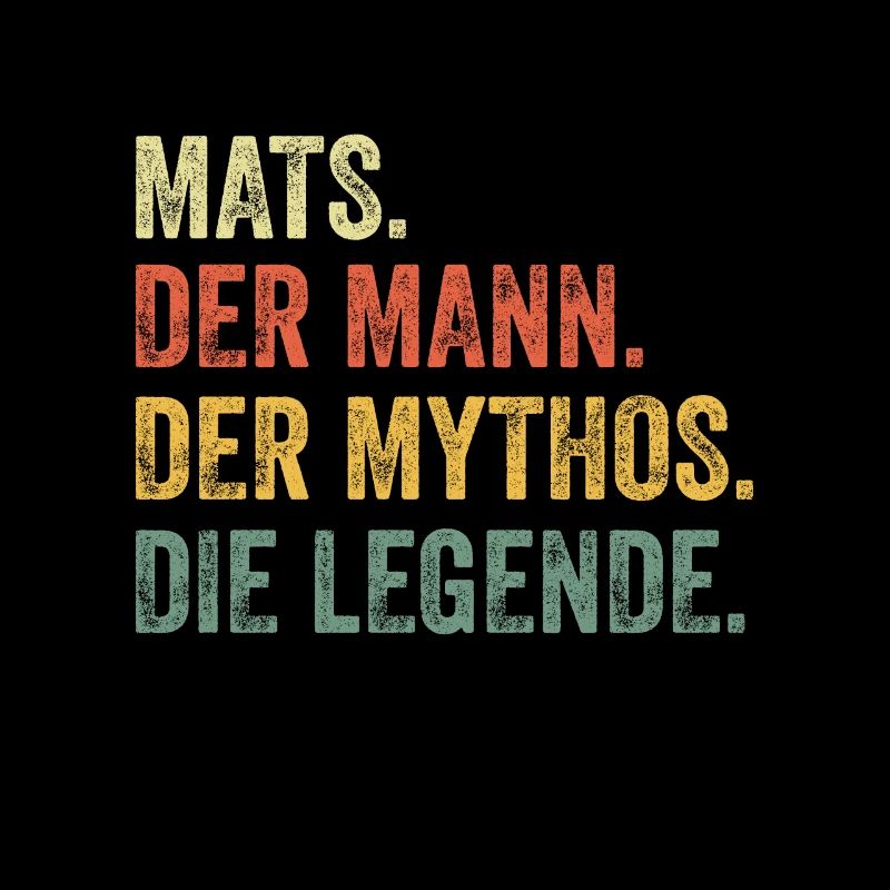 Mats Mann Mythos Legende Vorname Name