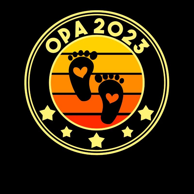 Großvater 2023 Schwanger Werdender Opa