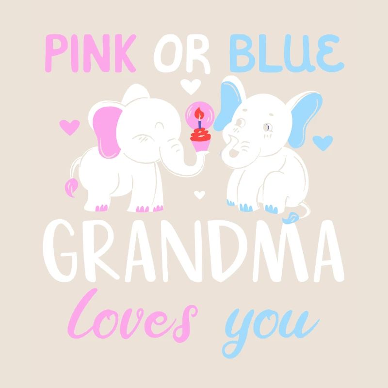 Rosa Oder Blaue Oma Liebt Dich Vater Geschlecht