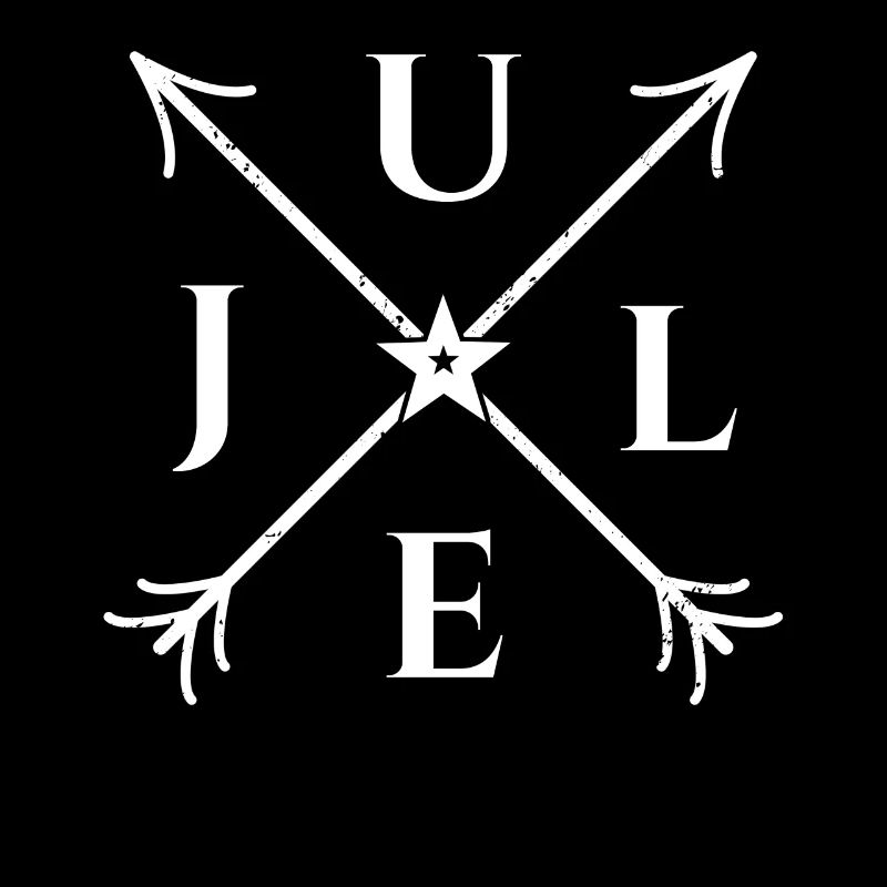 jule X- Form Motiv jule Geschenk